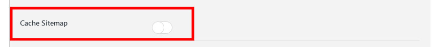 Swift Performance - cache sitemap option