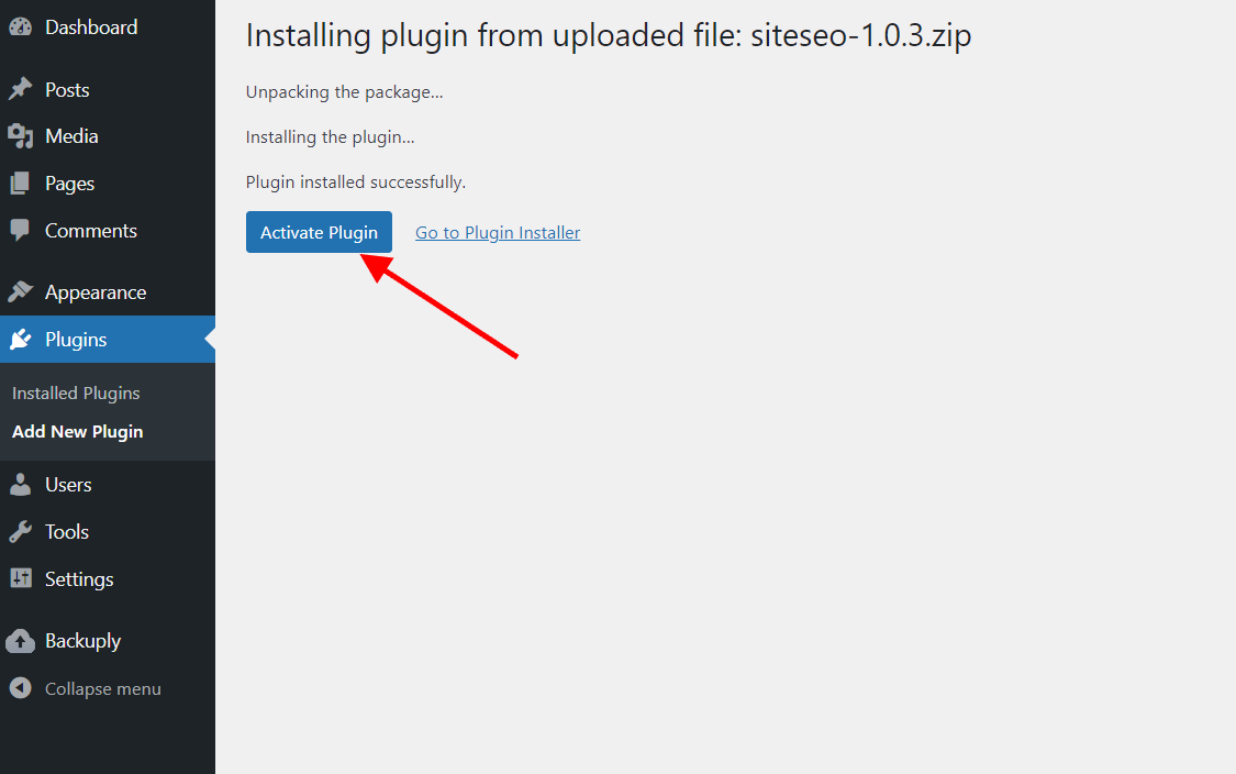 Activate SiteSEO Pro Activate SiteSEO Pro