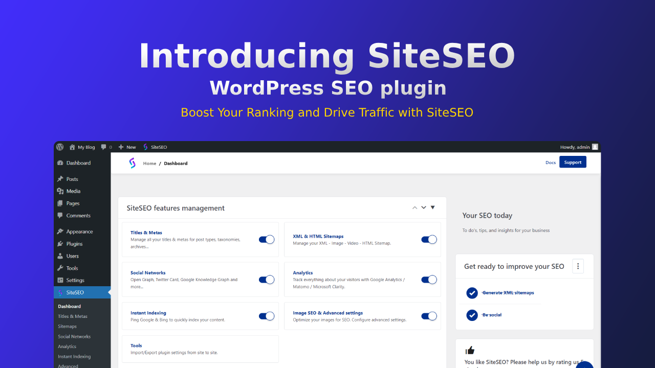 Introducing SiteSEO