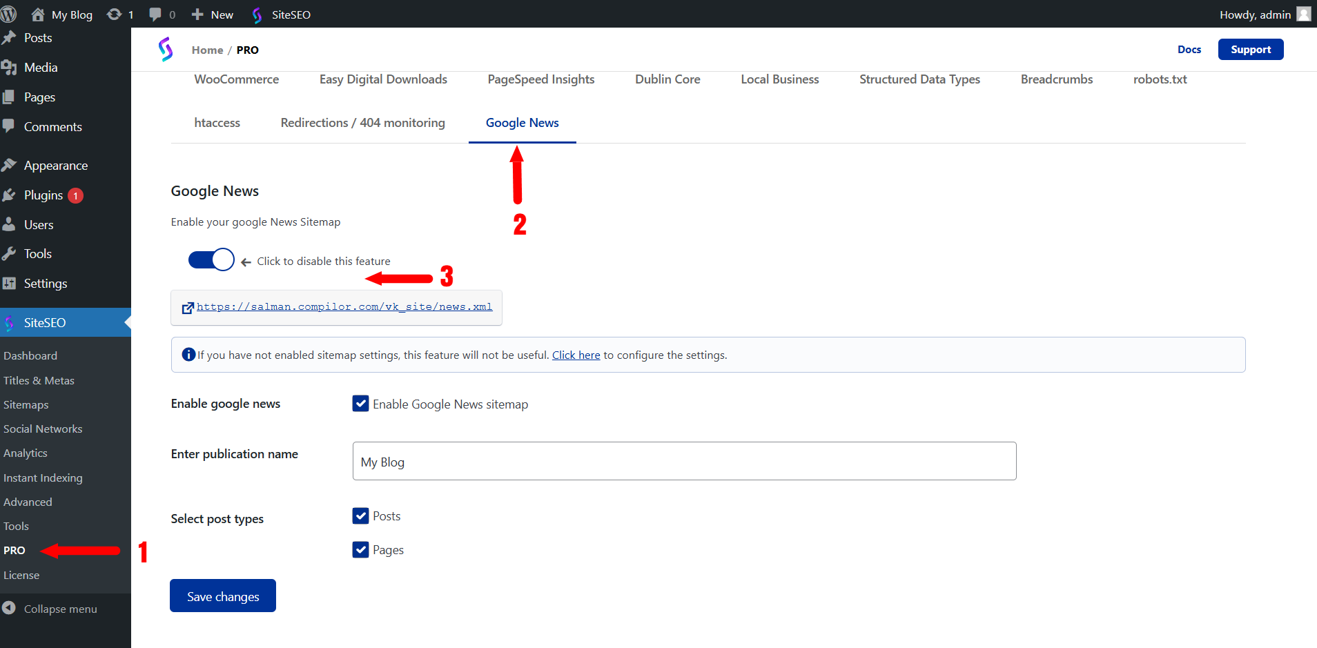 google news sitemap