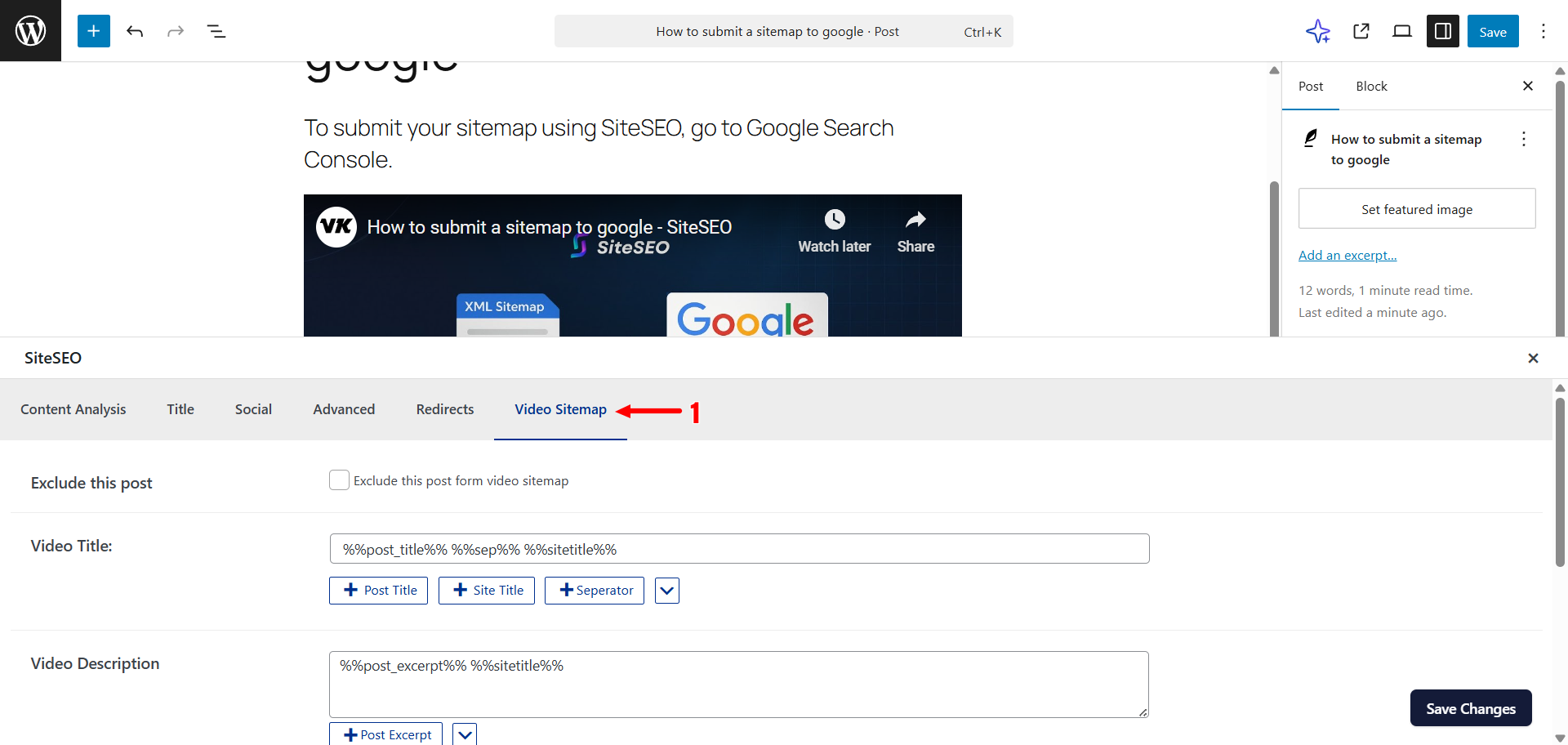 video-sitemap-metabox